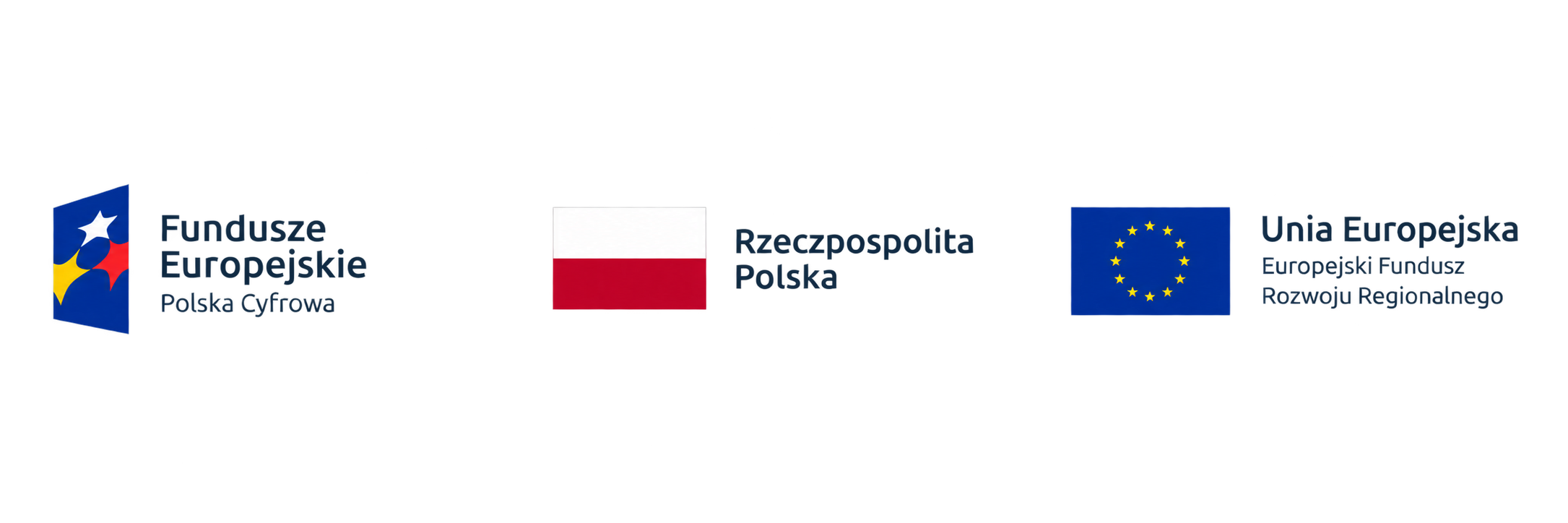 Fundusze Europejskie — Polska Cyfrowa; Rzeczpospolita Polska; Unia Europejska — Europejski Fundusz Rozwoju Regionalnego